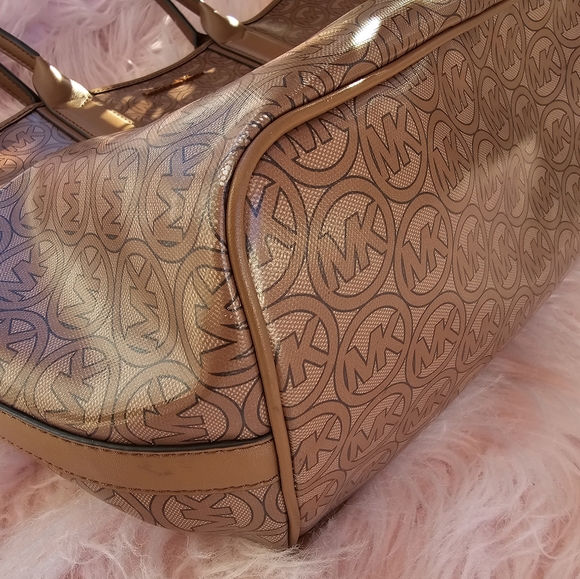 Michael kors large brown logo tote bag - Picture 6 of 14